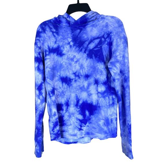 All in Motion Light/Dark Purple Tie Dye Junior Hoodie‎ - Size XL - Picture 1 of 8